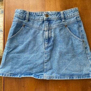 Denim skirt